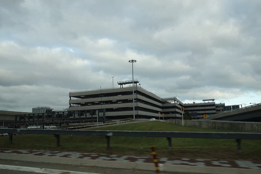 Terminal 5 parking garage at JFK Airport