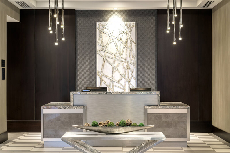 Edge water lobby